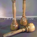 Upright Gavel and Sounding Block Set of Three 9